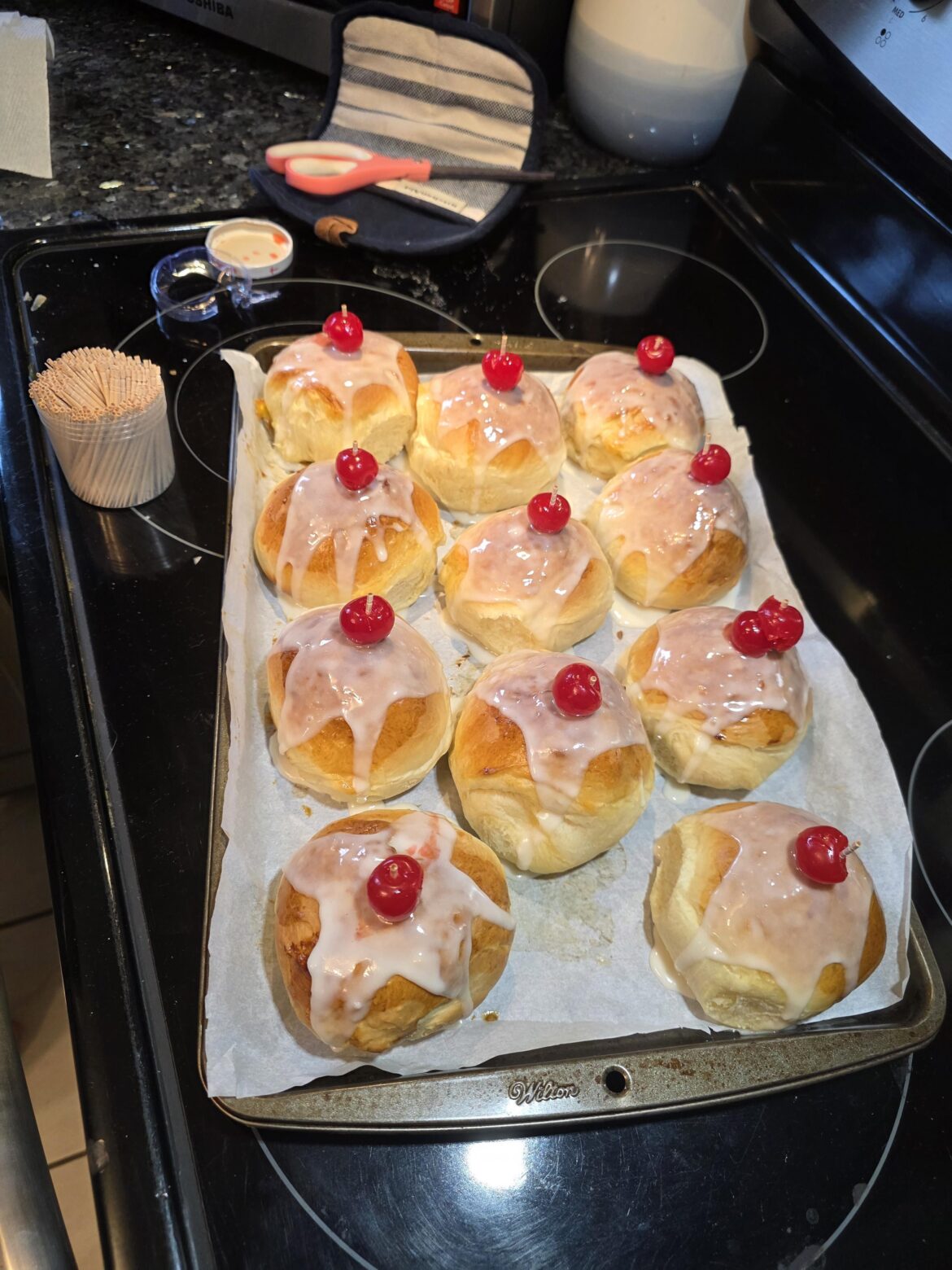 Wife made me the buns from Brave