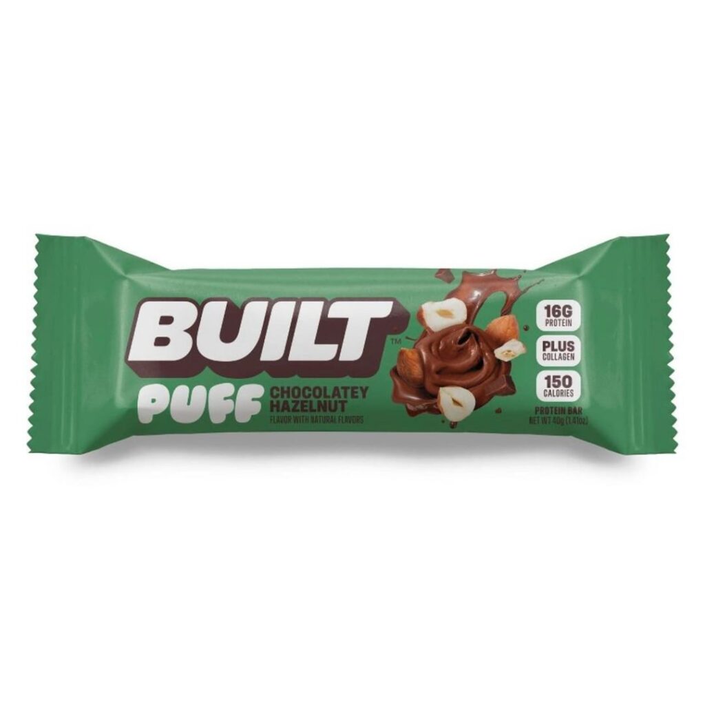 new built puff protein bar flavors