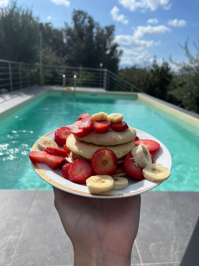 Pancakes for breakfast always