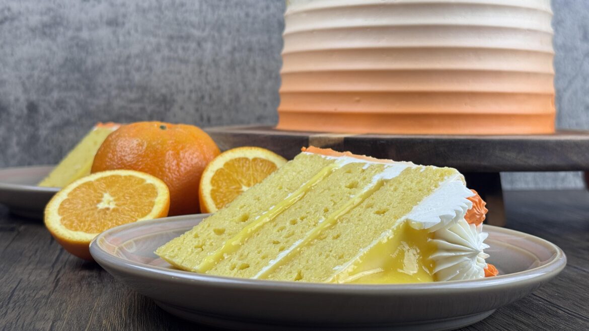 Orange Creamsicle Cake