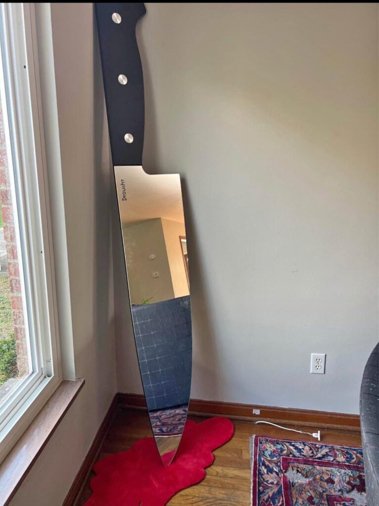 Which one of you losers is selling this badass mirror on Facebook?