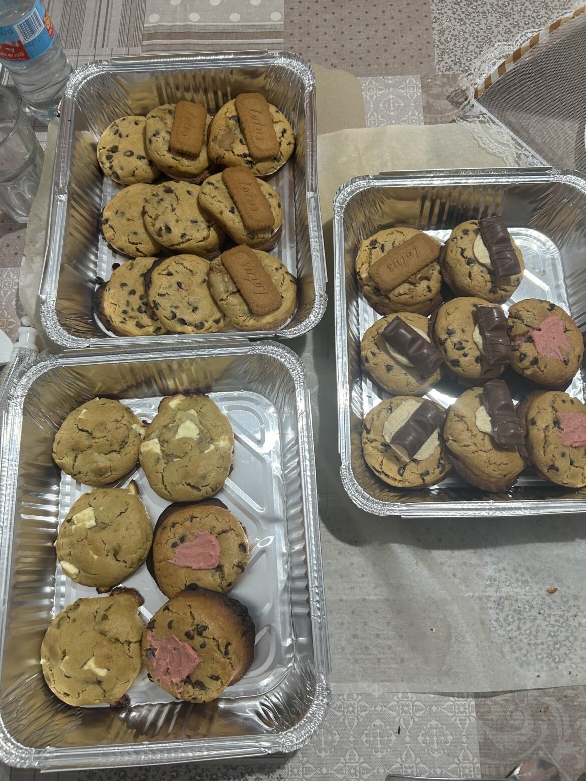 Made cookies for 5th time for school