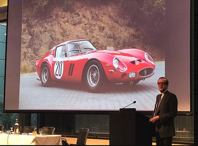 Mr Bennion, who founded his own law firm specialising in classic cars, said he was 'dealing with the purchase of a car which became the most expensive car ever sold' at the time