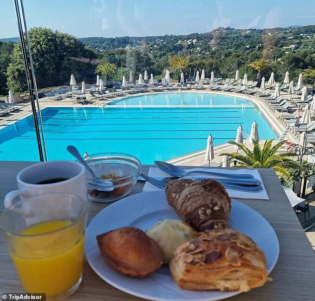 The hotel has a 4.5 star rating on Tripadvisor and reviewers have not previously singled out its its croissants for criticism (pic: tripsadvisor.co.uk)