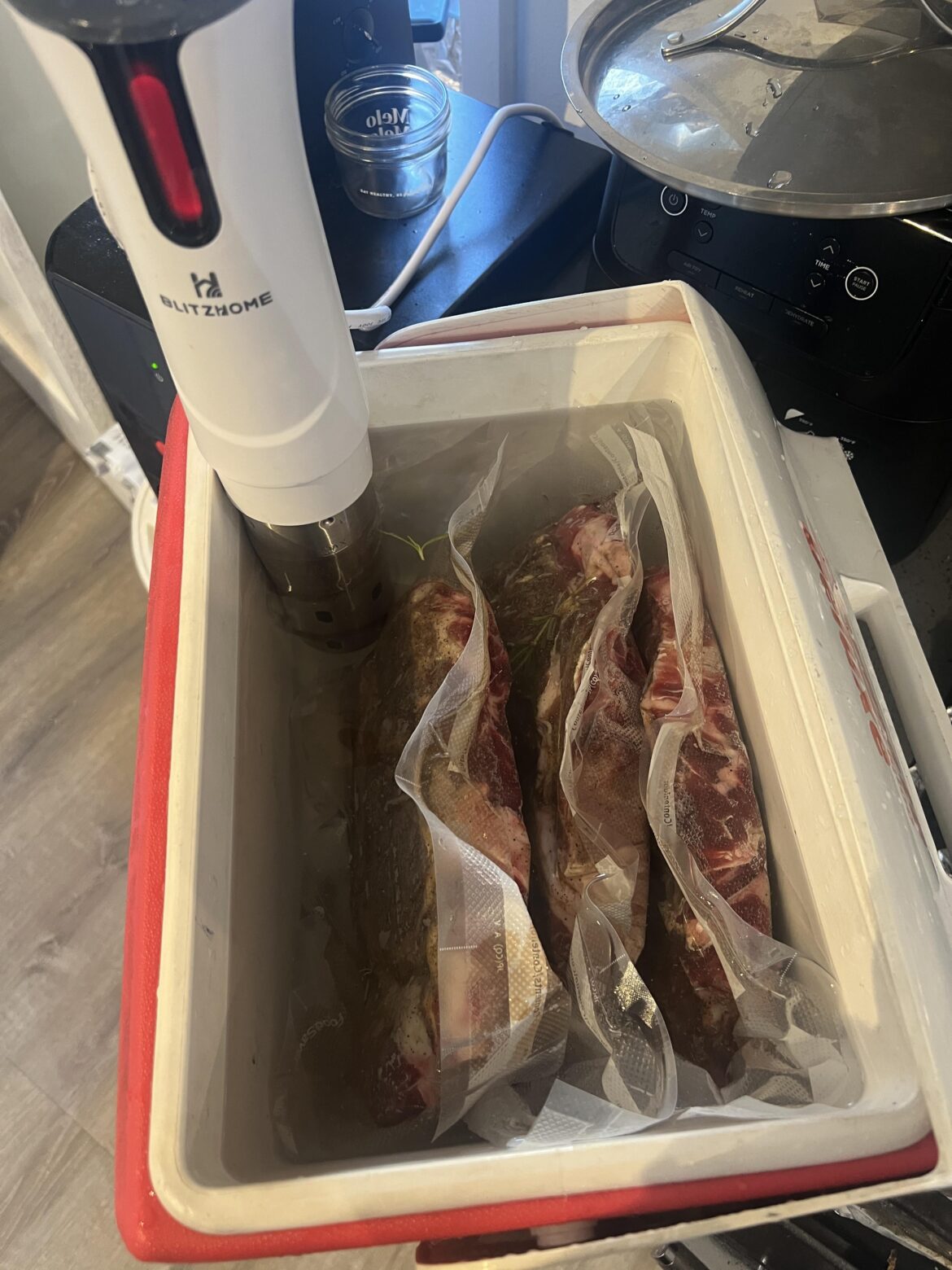 First time, is this too close to one another for these chuck roasts?