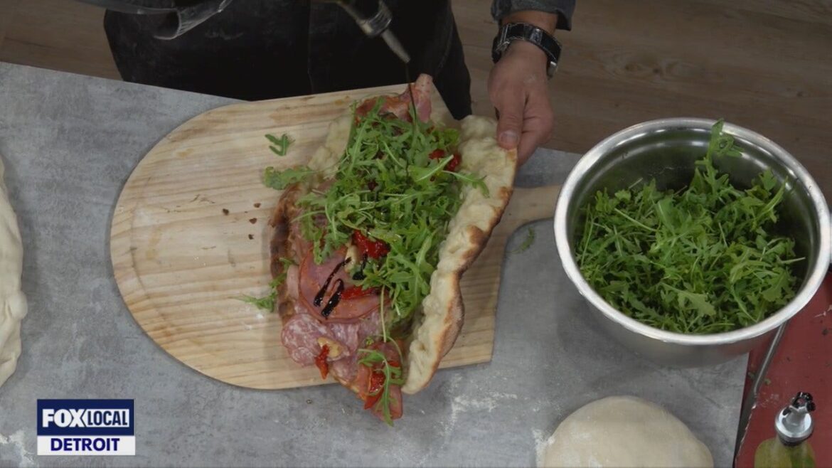 Chef Bobby’s Ultimate Italian Style Pizza dough Sandwich Chef Bobby’s Ultimate Italian Style Pizza dough Sandwich