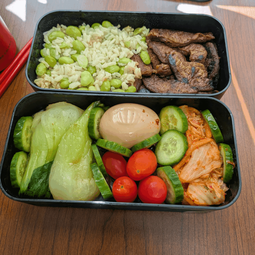 Vegetarian Trader Joe's Bento