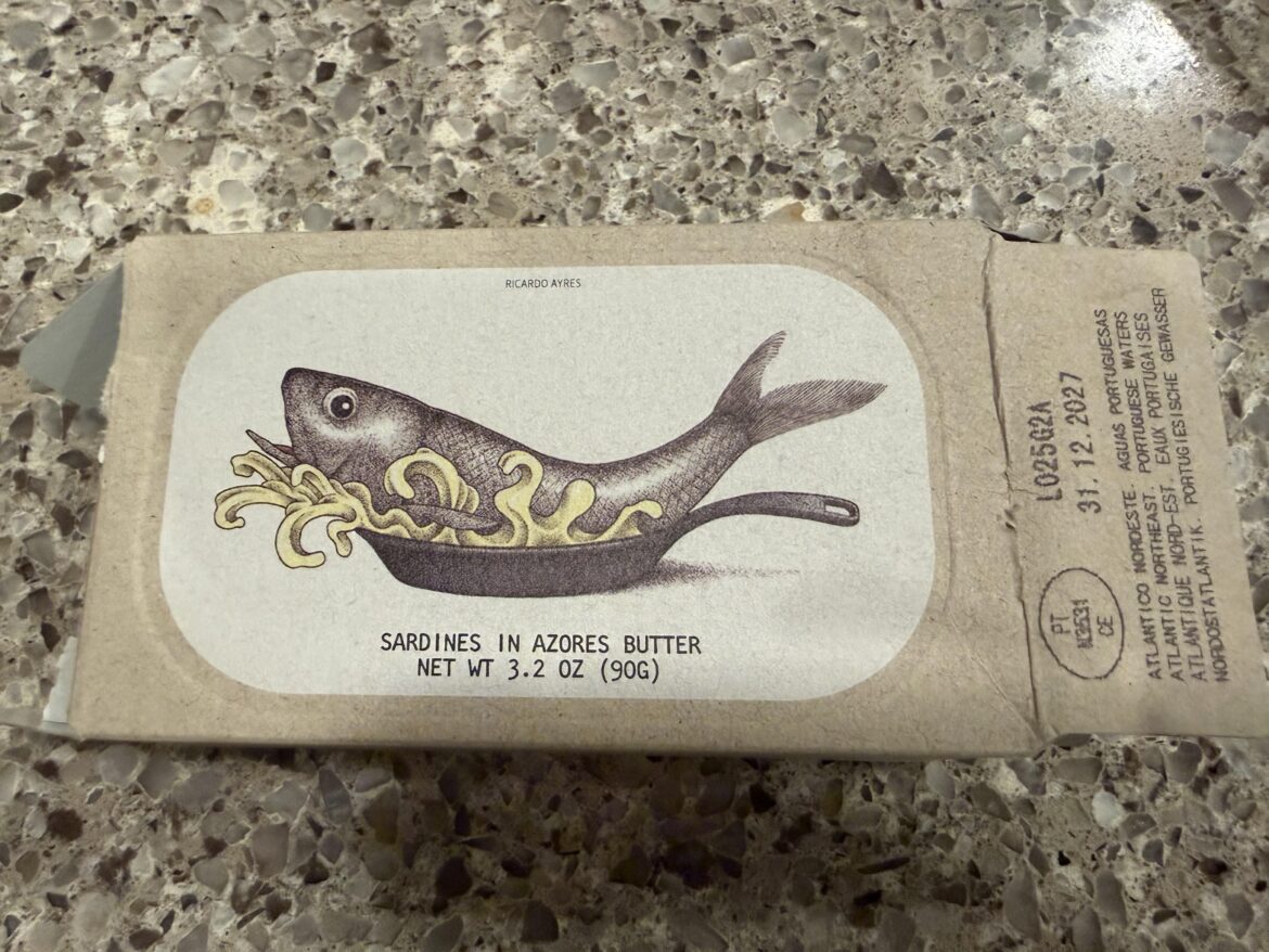 OH MY GOD. (José Gourmet Sardines in Azores Butter) OH MY GOD. (José Gourmet Sardines in Azores Butter)