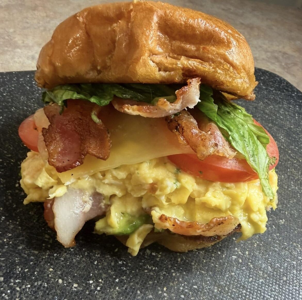 Made a breakfast sandwich. Would you try it?