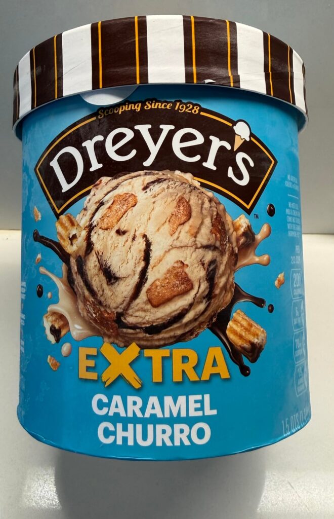 Dreyer’s Extra Caramel Churro