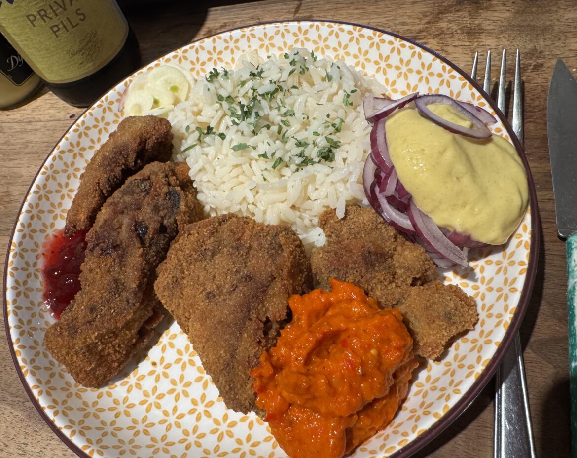 Gebackene Leber, Wiener Art