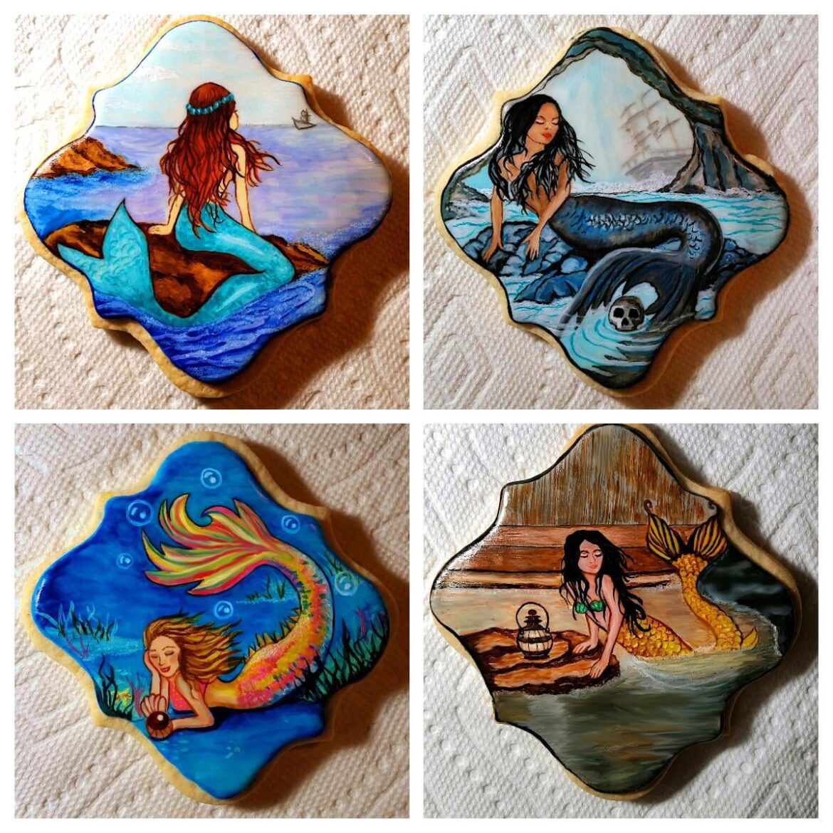 More of my hand-painted cookies.