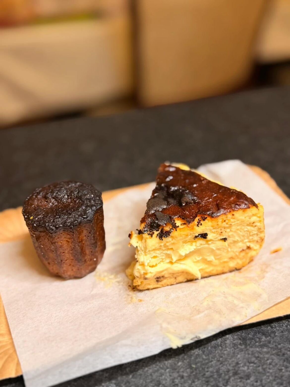 San Sebastian Cheesecake ft. Canelé