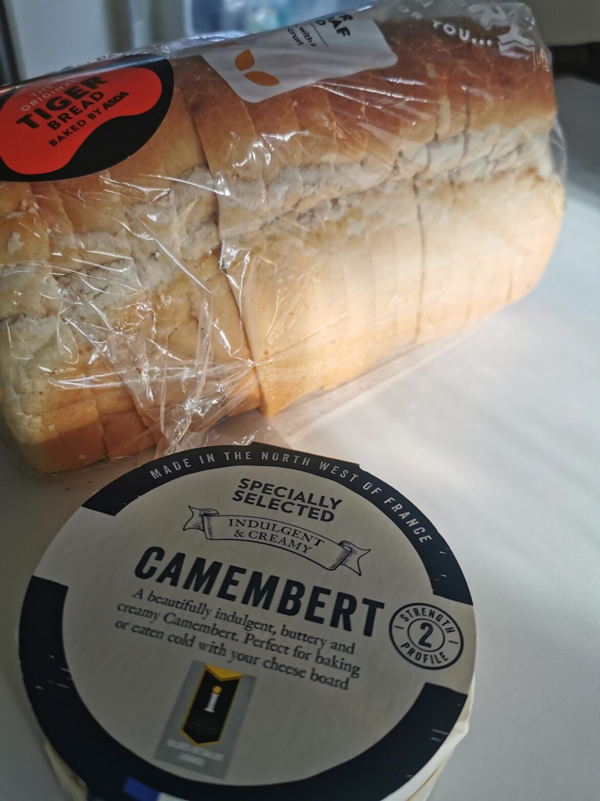 When you ask him to bring back a huge loaf so you can bake Camembert in it... 😭🤣