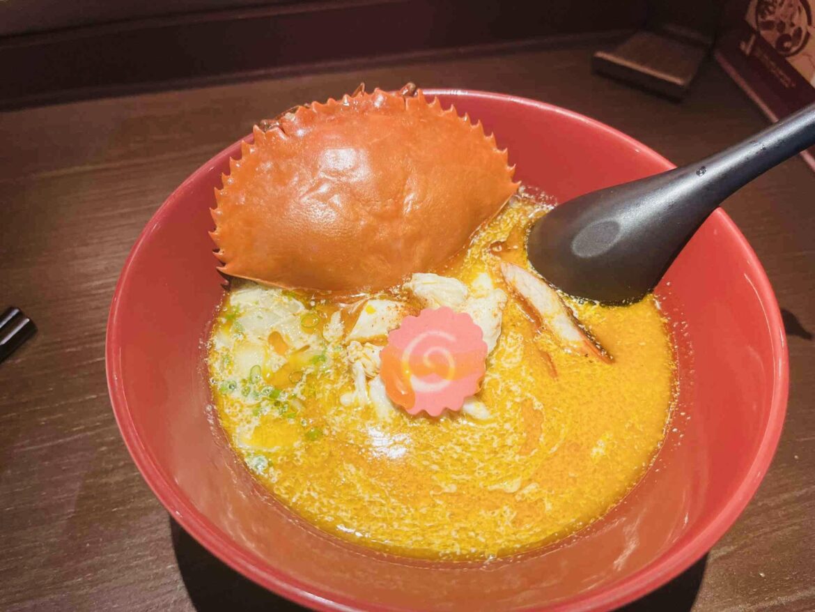 Crab Ramen in Manila