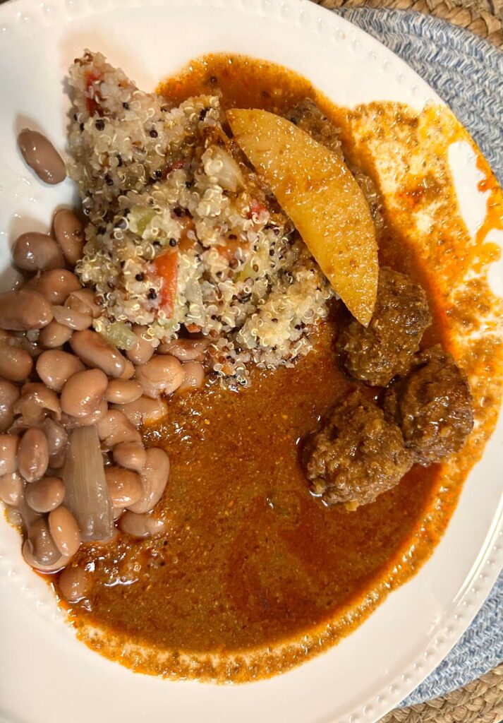 Went to my mom’s for dinner.