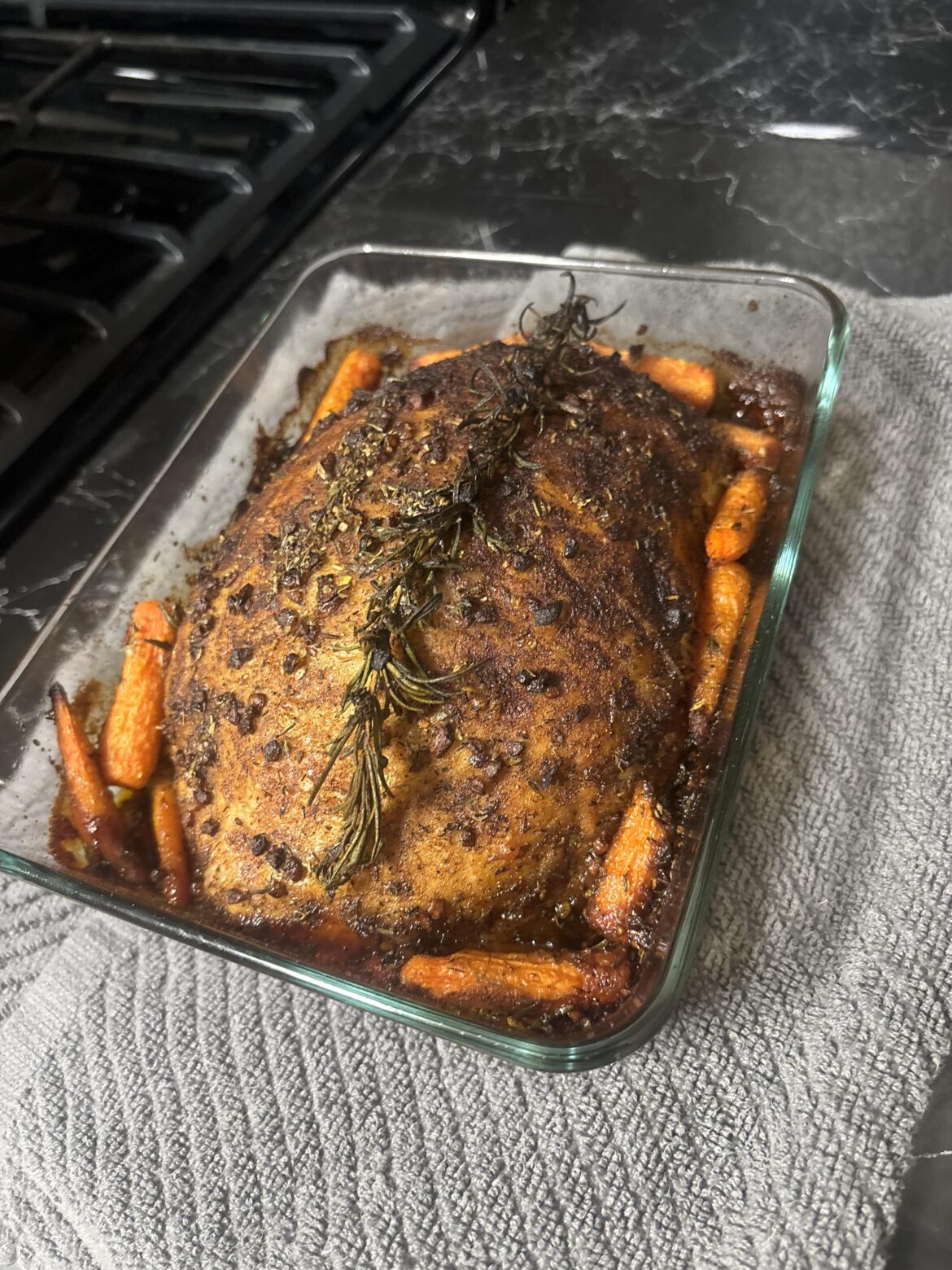 I made a tofurky from scratch for the first time this year!