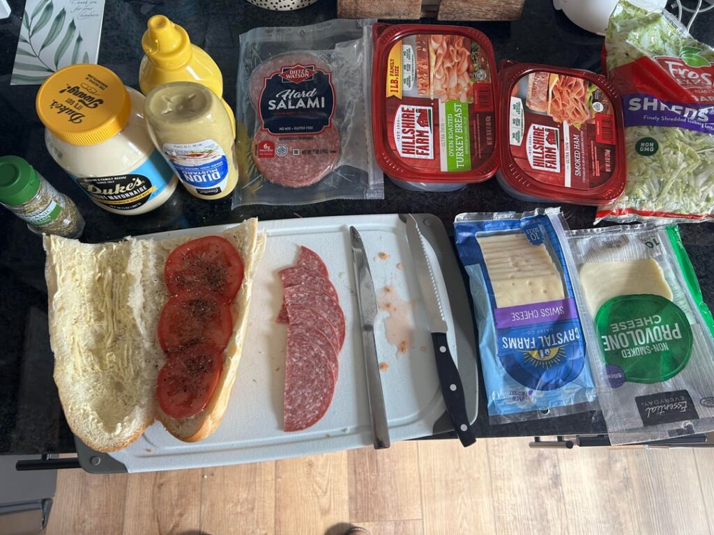 Standard Hoagie lunch Standard Hoagie lunch