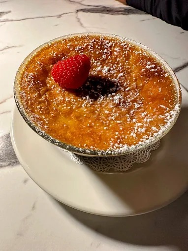 Café Med Italian dessert with fresh ingredients