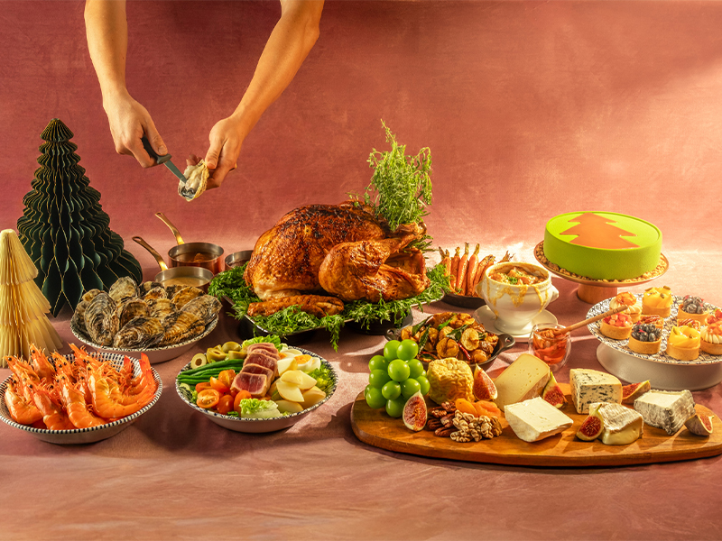 Andaz Singapore - Christmas dinners in singapore - Christmas buffet