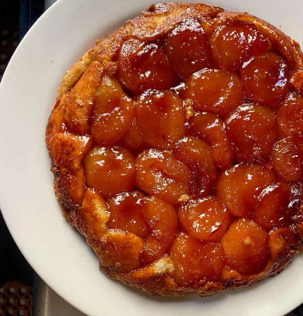 Apple tart tatin dessert available on Golden Roots Kitchen's Thanksgiving menu. (Credit - Golden Roots Kitchen) 