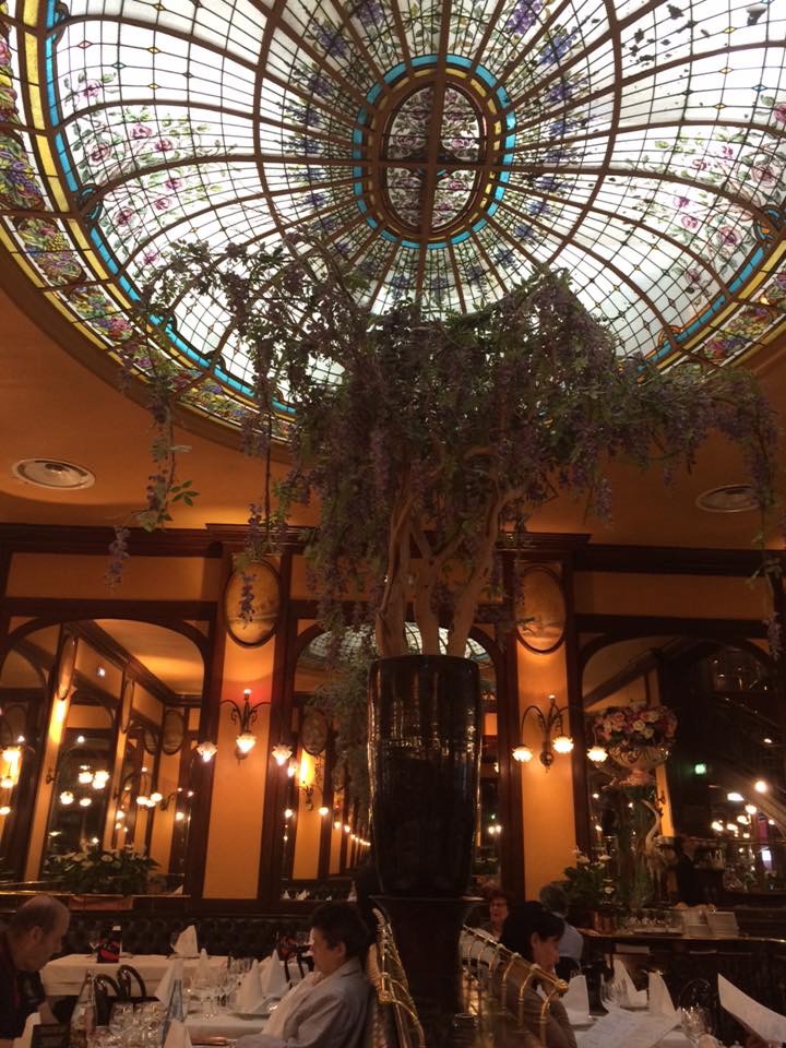 The stunning glass dome of Bofinger