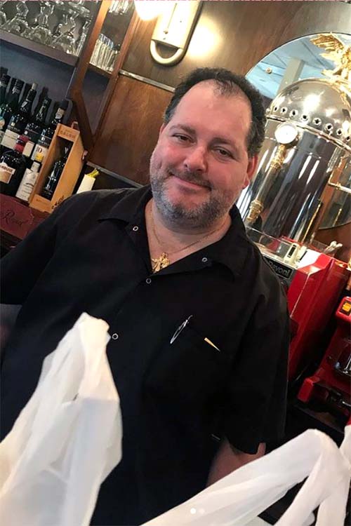 Bruno DiSiena of Bruno's Ristorante