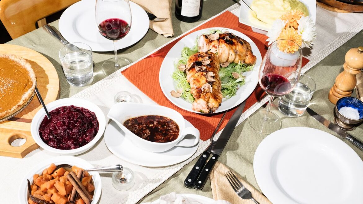 A Thanksgiving Dinner That Longs for France A Thanksgiving Dinner That Longs for France