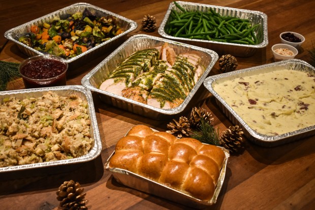 Beatrix's Thanksgiving to-go dinner. (Beatrix)