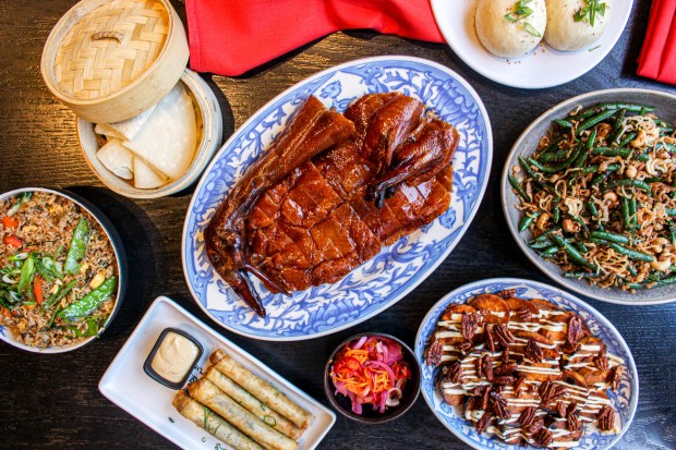 Duck dinner from Duck Duck Goat. (Boka Restaurant Group)