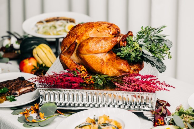 Thanksgiving at RPM Seafood. (Lindsay Eberly x Eberly Film Lab)