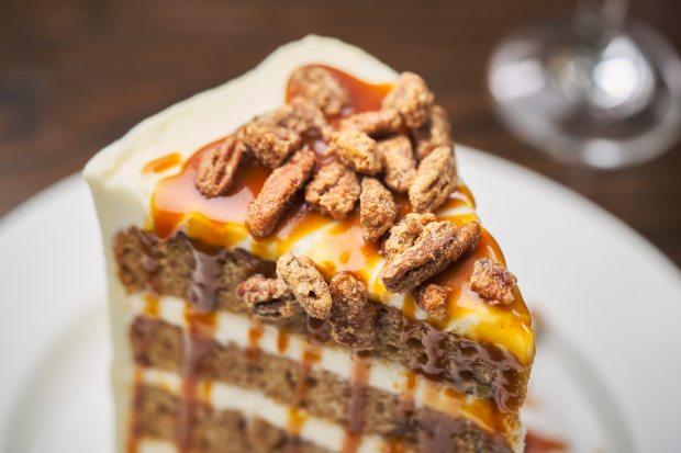 Truluck's Thanksgiving offerings include carrot cake. (Truluck's)