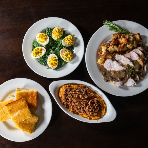 Thanksgiving at Wildfire. (Carolyn Katz)