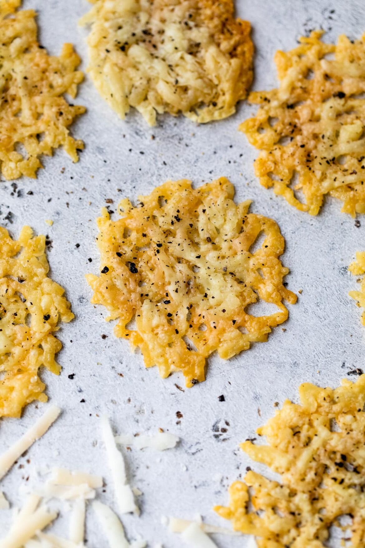 Cacio e Pepe Cheese Crisps Parmesan Cheese Crisps