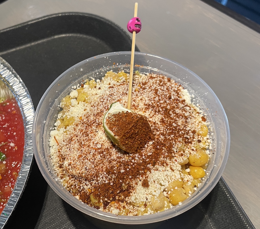 Bowl of elotes