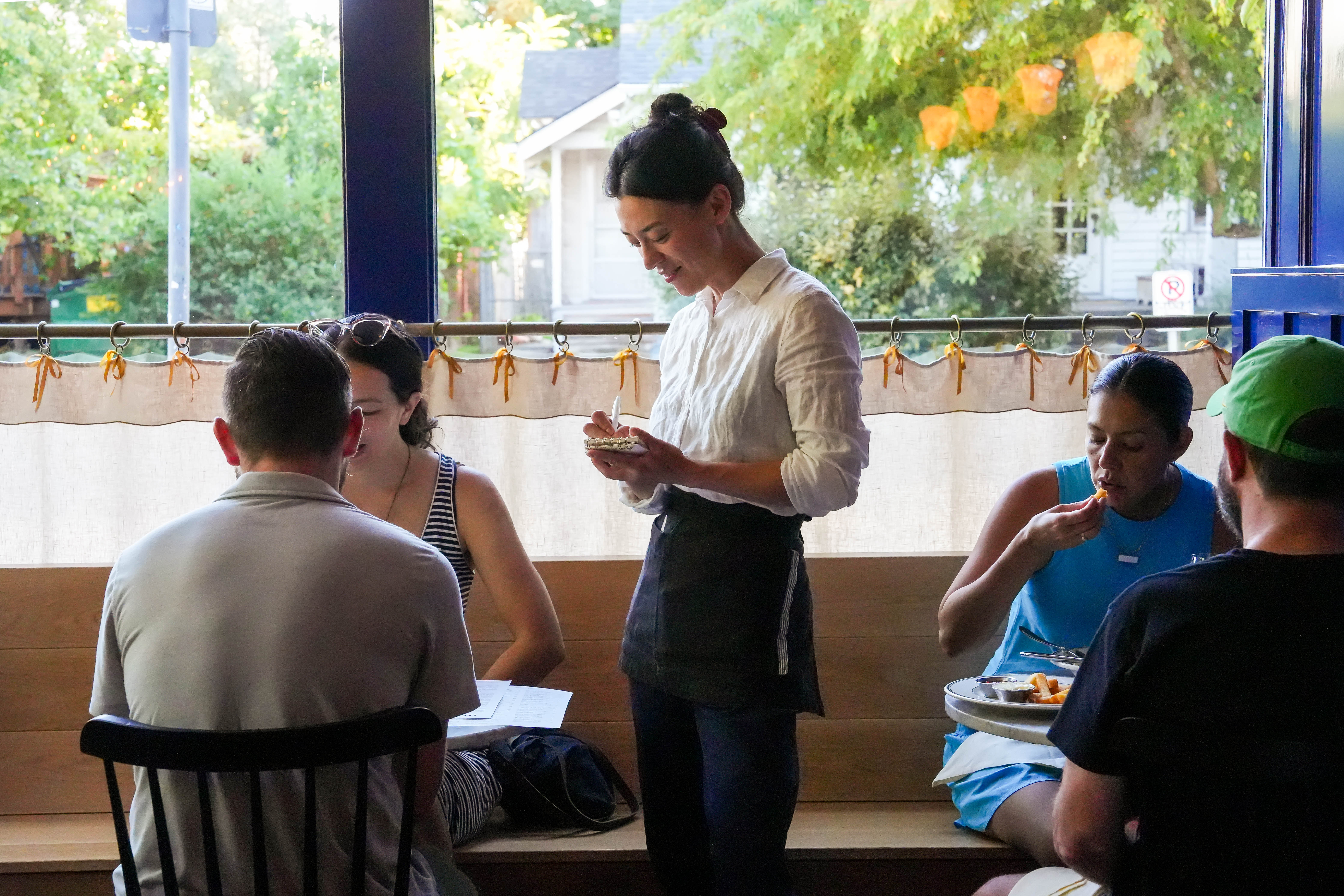 L'Echelle, a French bistro in Southeast Portland, is located at 4537 S.E. Division Street.