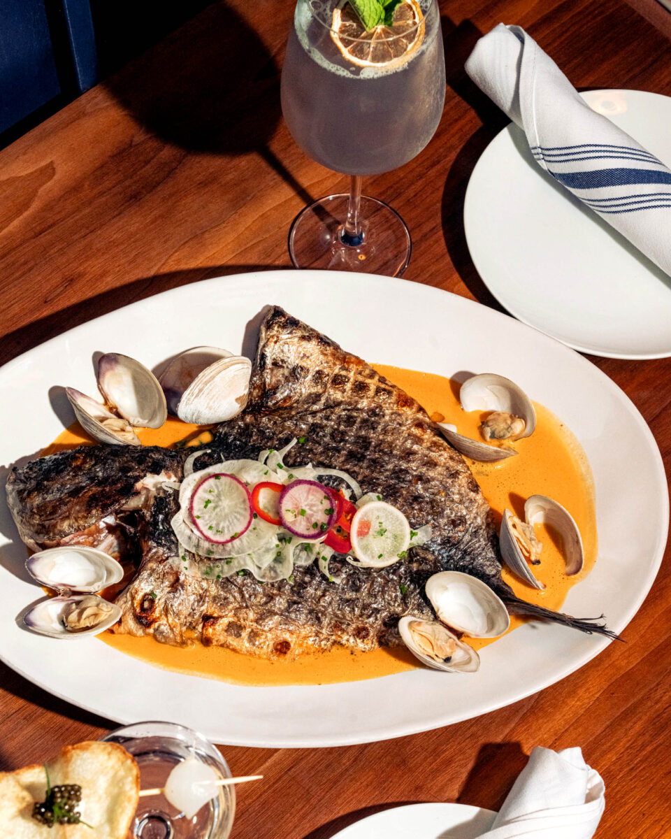 The Lonely Oyster fall 2025 menu