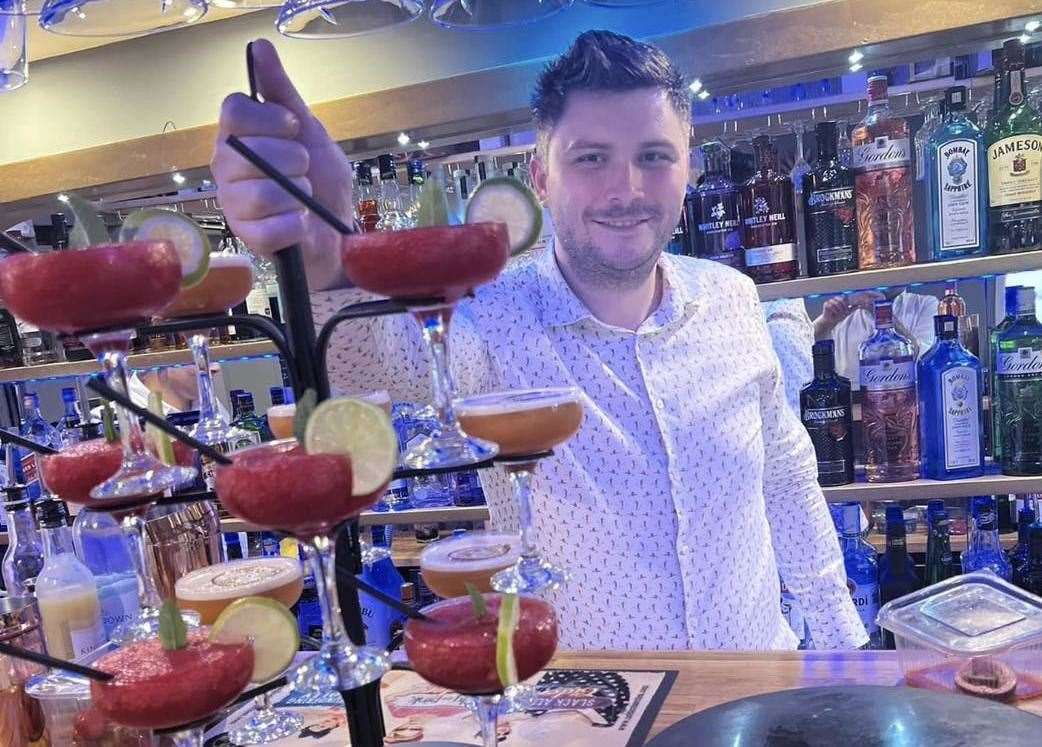 Barman and Galata Diner and Cocktail Bar business partner, Robert Dumitrescu. Picture: Facebook