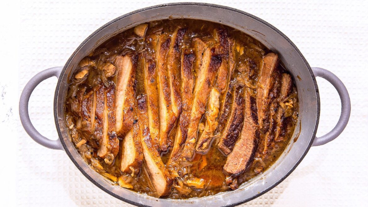 French Onion Brisket Recipe | The Nosher