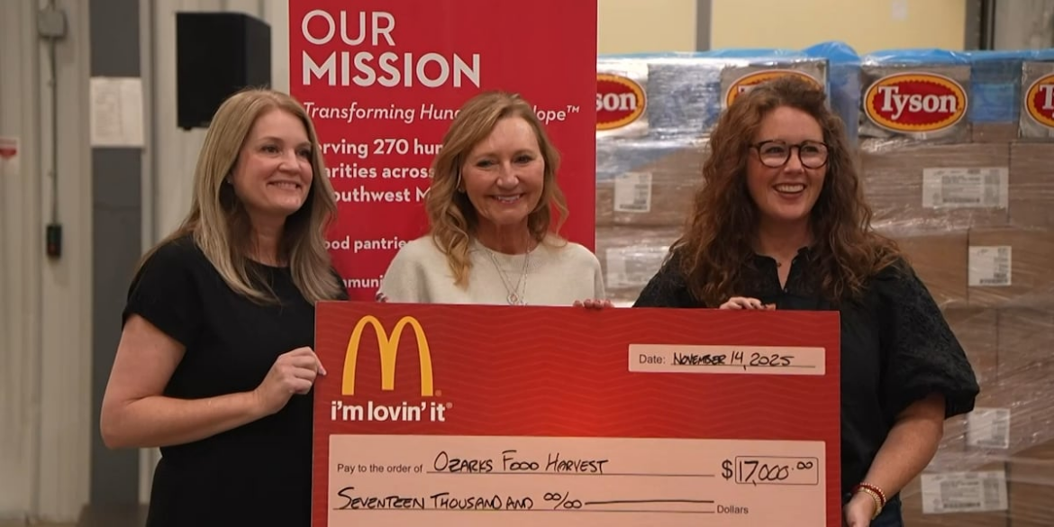 McDonald’s, Tyson Foods donate 40,000 pounds of protein to Ozarks Food Harvest McDonald’s, Tyson Foods donate 40,000 pounds of protein to Ozarks Food Harvest