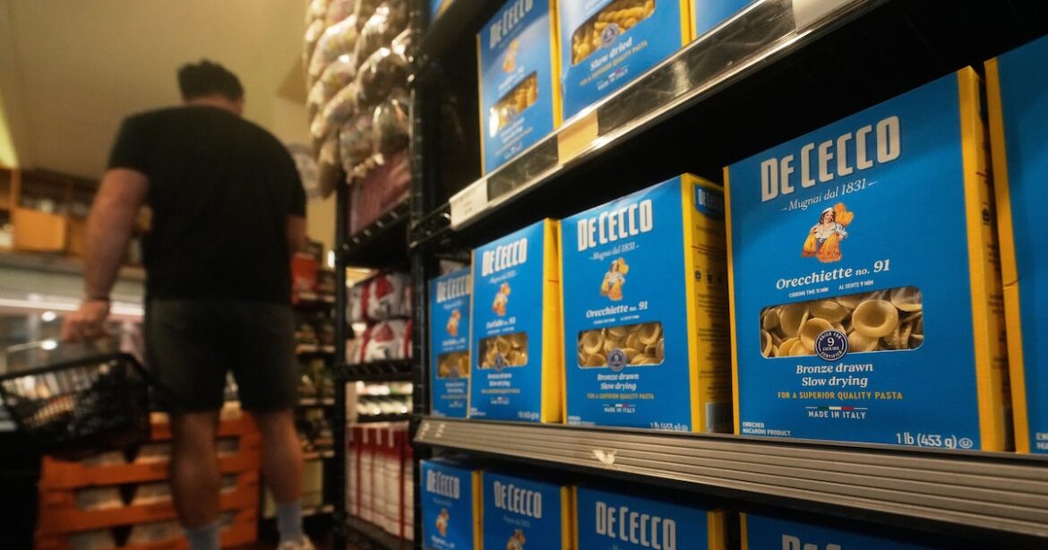 Price of Italian pasta could skyrocket as 107% levy looms Price of Italian pasta could skyrocket as 107% levy looms