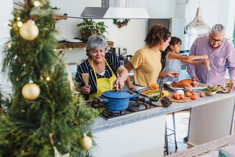 Whether traditional or cross-cultural, your holiday recipes can be healthier when you’re mindful of the ingredients and cooking methods you use. Photo: Getty Images.
