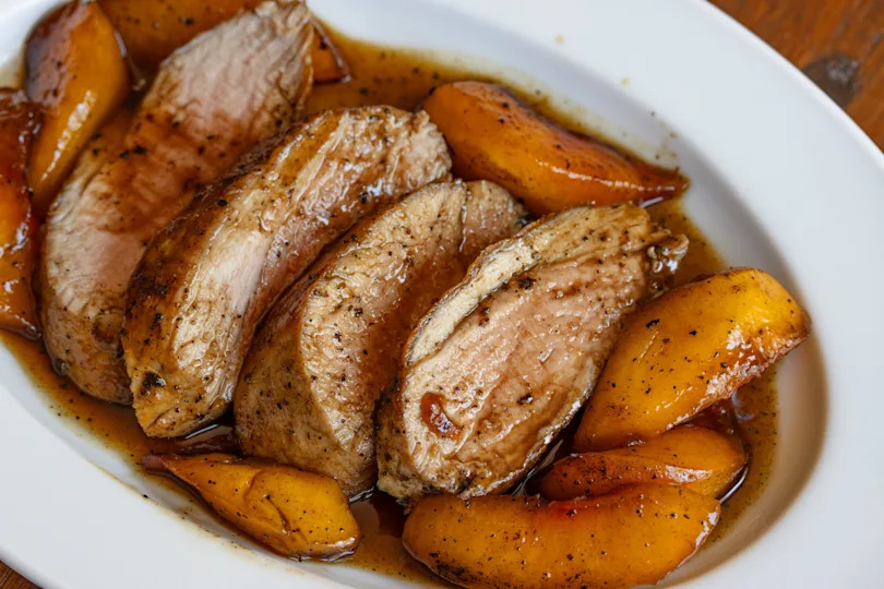 glazed pork tenderloin