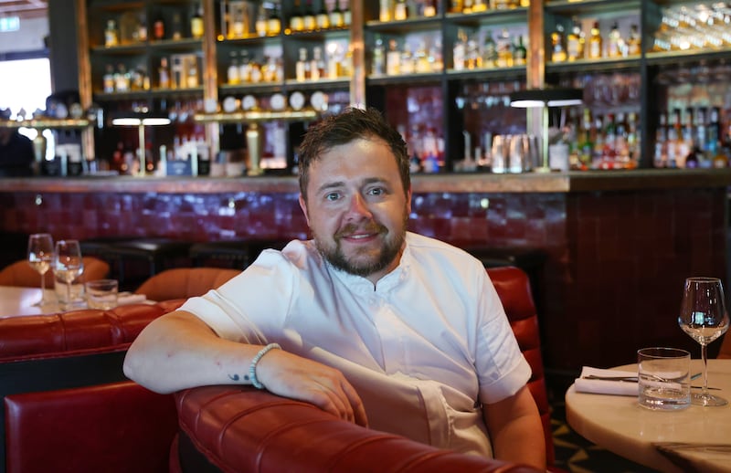 Angelina's chef Dan Hannigan described Goatsbridge trout and their caviar as 'incredible Irish products'. Photograph: Bryan O’Brien/ The Irish Times
