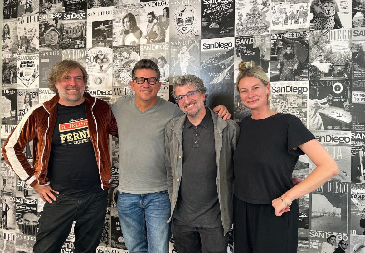 San Diego Magazine's Happy Half Hour podcast featuring owners of North Park's wine bar Finca, Joe Bower and Dan Valerino