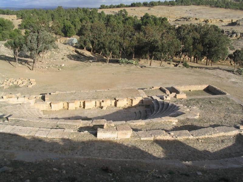 kasserine Tunisia Archaeological site