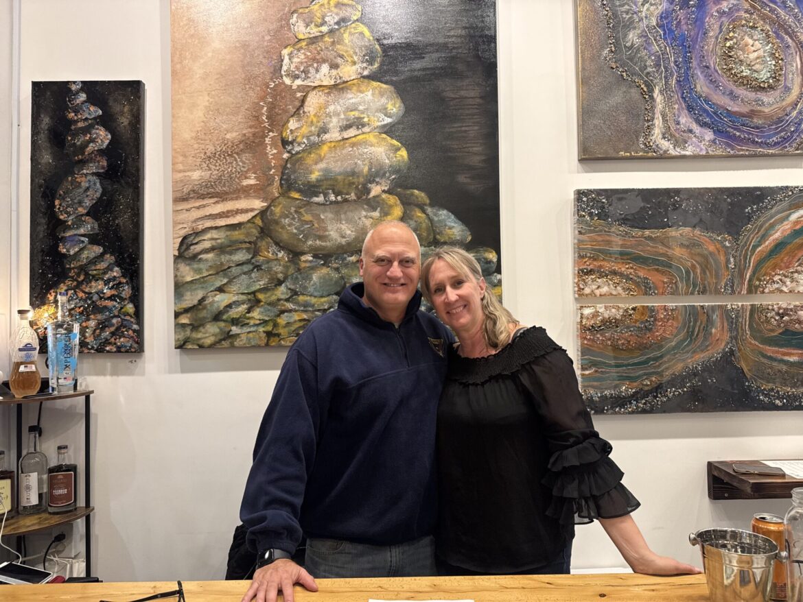 Unwine Vineyards: Blending wine, art into a Bethlehem business Unwine Vineyards: Blending wine, art into a Bethlehem business