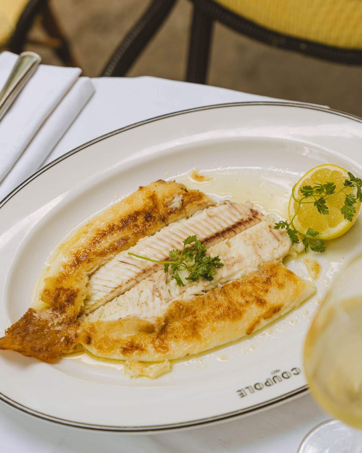 La Coupole's Sole Meunière
