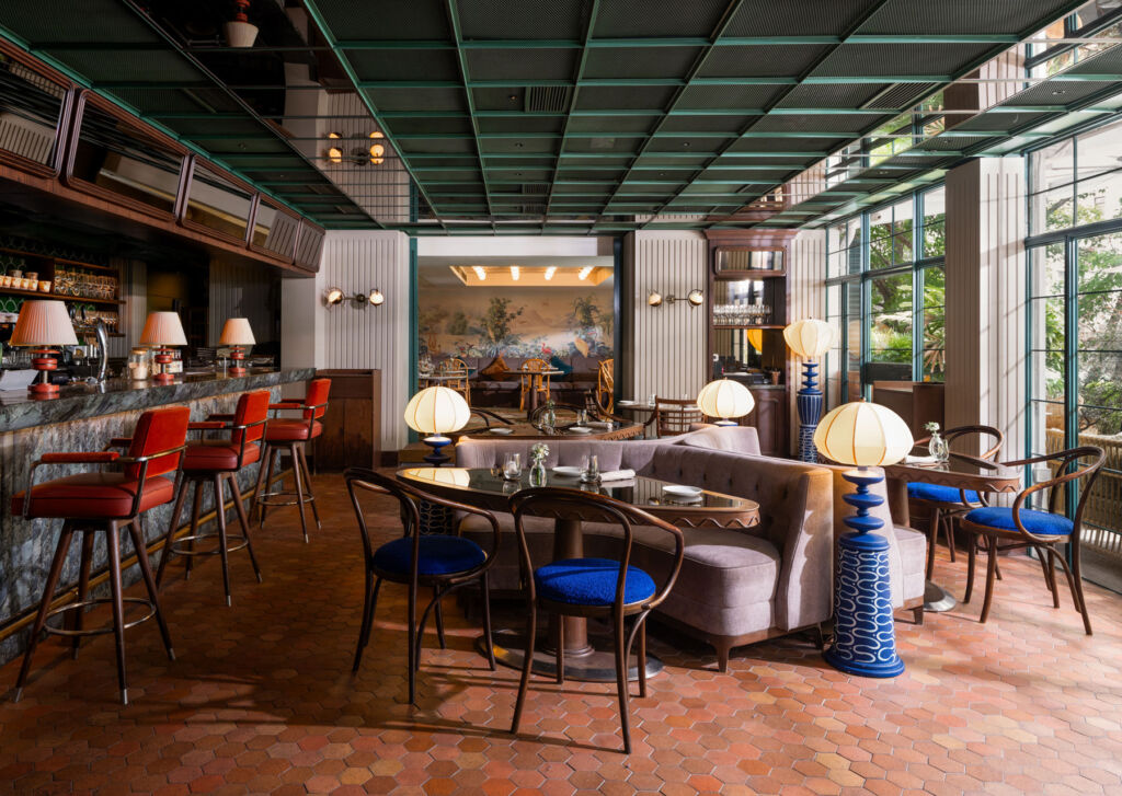 A photograph showing the La Terrace interior