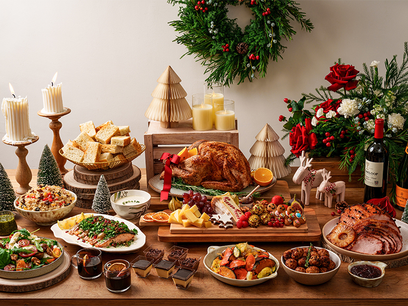 Lush Platters - Christmas lunch - roast turkey in Singapore - Christmas meal 